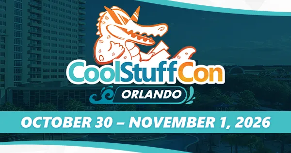 CoolStuffCon Orlando October 30th to November 1st