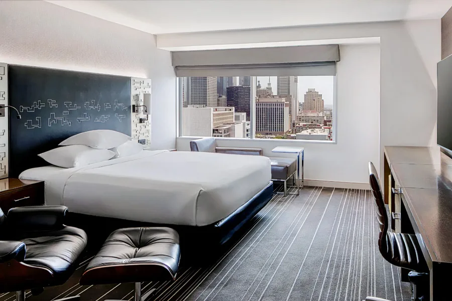 Hyatt Dallas hotel room